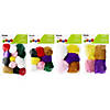 EBL Pom Pom 3" Multi 4pc- 6PK Image 3