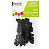EBL Pom Pom 5mm Black 100pc- 6PK Image 1