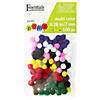 EBL Pom Pom 7mm Multi 100pc- 6PK Image 1