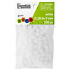 EBL Pom Pom 7mm White 100pc- 6PK Image 1