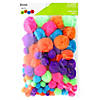EBL Pom Pom Astd Sizes Bold Neon 100pc- 6PK Image 1