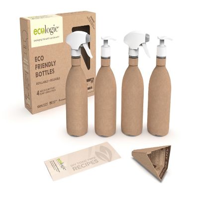 Ecologic Brands Kit Of Four Refillable, Recyclable, Renewable, Containers Image 1