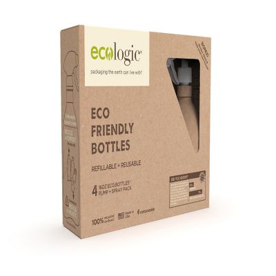 Ecologic Brands Kit Of Four Refillable, Recyclable, Renewable, Containers Image 1