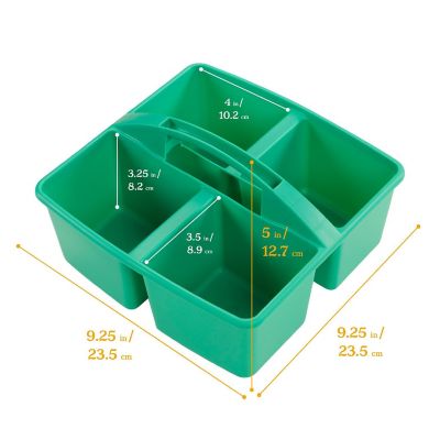 ECR4Kids 4-Compartment Medium Caddy, Contemporary, 6-Pack Image 1