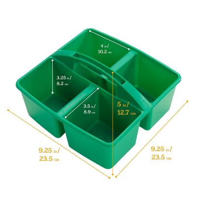 ECR4Kids 4-Compartment Medium Caddy, Primary, 6-Pack Image 1