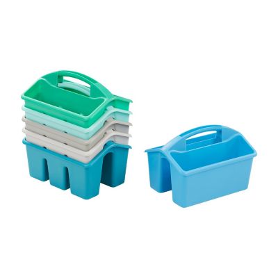 ECR4Kids 4-Compartment Small Caddy, Contemporary, 6-Pack Image 1