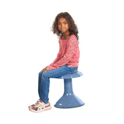 ECR4Kids ACE Active Core Engagement Wobble Stool, 15-Inch Seat Height, Flexible Seating, Powder Blue Image 1