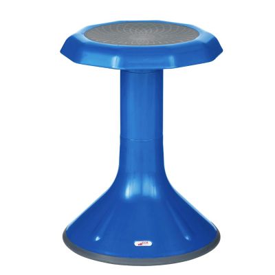 ECR4Kids ACE Active Core Engagement Wobble Stool, 18-Inch Seat Height, Blue Image 1