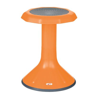 ECR4Kids ACE Active Core Engagement Wobble Stool, 18-Inch Seat Height, Flexible Seating, Orange Image 1