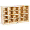 ECR4Kids Birch Storage Cabinet with 20 Tray Cubbies Image 1