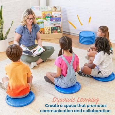 ECR4Kids CircleSpots, Blue, 10-Pack Image 2