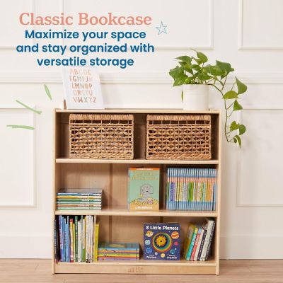 ECR4Kids Classic Bookcase, 36in, Natural Image 2