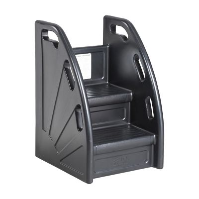 ECR4Kids Kiddie Climb Step Stool, Black Image 1