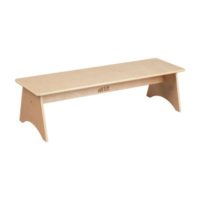 ECR4Kids Kiddo Bench, Natural Image 1