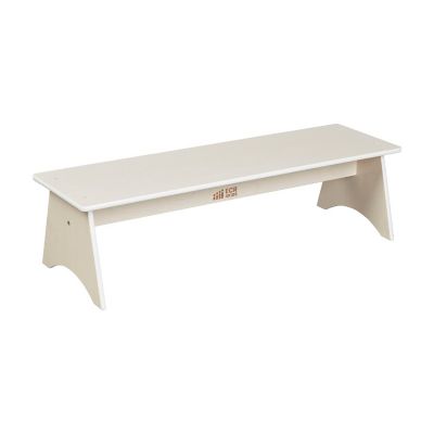 ECR4Kids Kiddo Bench, White Wash Image 1
