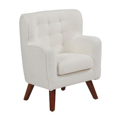 ECR4Kids Mila Arm Chair, Kids Furniture, White Image 1