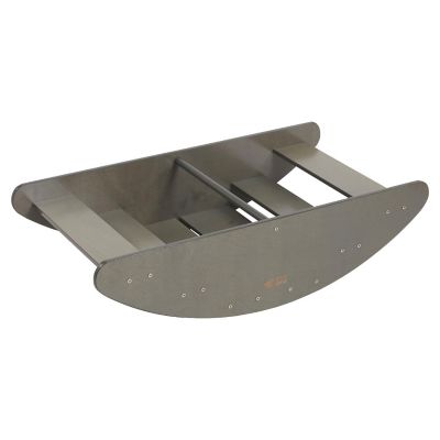 ECR4Kids Rocking Boat and Steps, Grey Wash Image 1