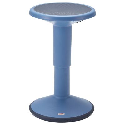 ECR4Kids SitWell Wobble Stool, Adjustable Height, Active Seating, Powder Blue Image 1