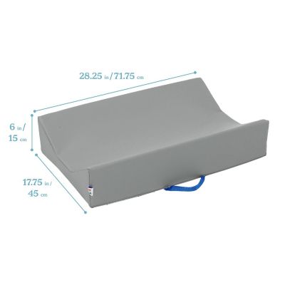 ECR4Kids SoftZone Baby Changing Pad, Grey Image 1