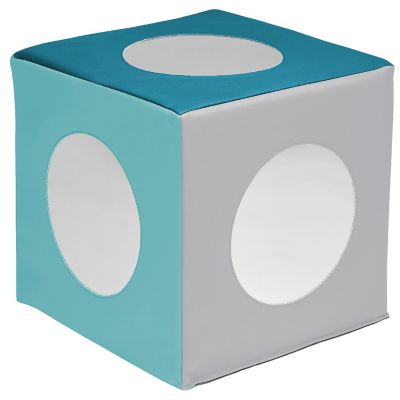 ECR4Kids SoftZone Mirror Cube, Contemporary Image 1
