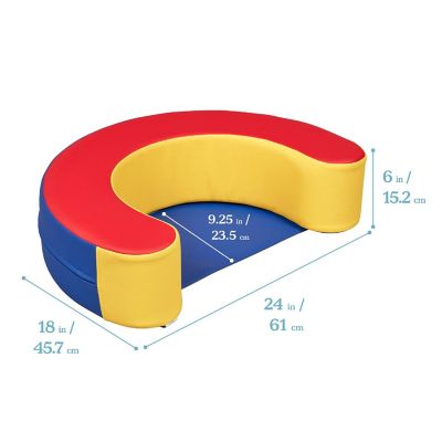 ECR4Kids SoftZone Sit-Up Support Ring, Assorted Image 1