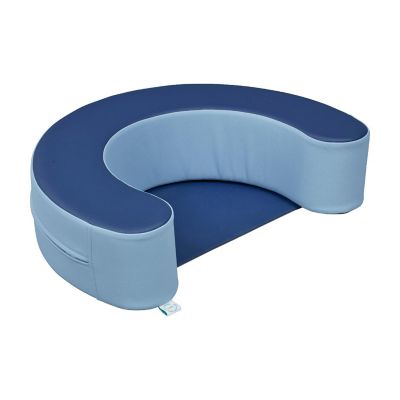 ECR4Kids SoftZone Sit-Up Support Ring, Navy/Powder Blue Image 1