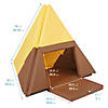 ECR4Kids SoftZone&#174; Tent Canoe and Tumbler too, Unique Transforming Activity Play Mat Image 1