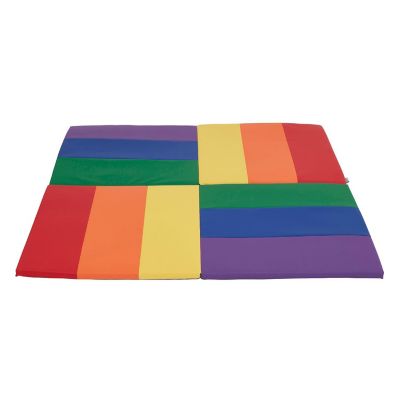 ECR4Kids SoftZone Turning Tiles Activity Mat, Assorted Image 1