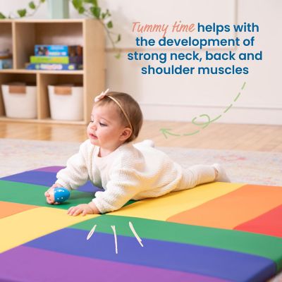 ECR4Kids SoftZone Turning Tiles Activity Mat, Assorted Image 3