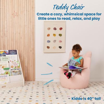ECR4Kids Teddy Chair, Kids Furniture, Pink Image 2