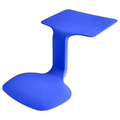 ECR4Kids The Surf Portable Lap Desk, Flexible Seating, Blue, 10-Pack Image 1