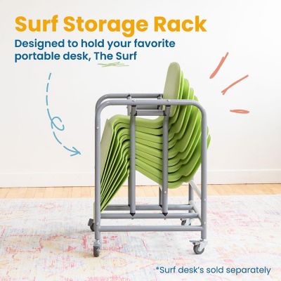 ECR4Kids The Surf Storage Rack - Fits 10 Surf Chairs Image 1