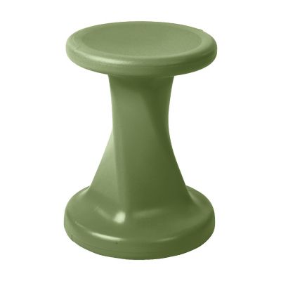 ECR4Kids Twist Wobble Stool, 18in Seat Height, Active Seating, Hunter Green Image 1