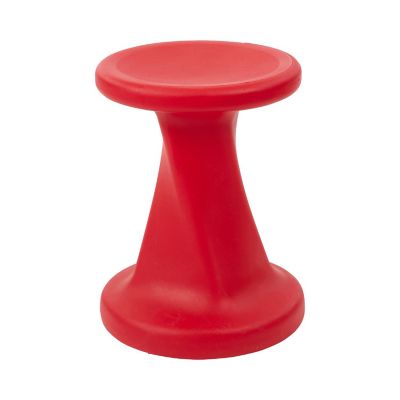 ECR4Kids Twist Wobble Stool, 18in Seat Height, Active Seating, Red Image 1