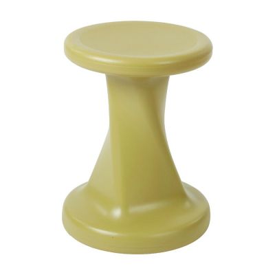 ECR4Kids Twist Wobble Stool, 18in Seat Height, Fern Green Image 1