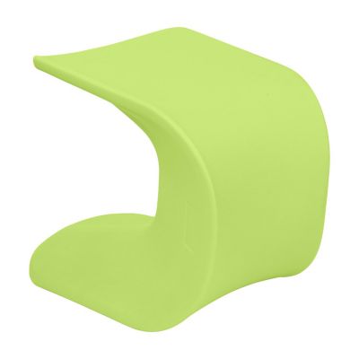 ECR4Kids Wave Seat, 18in - 19.6in Seat Height, Perch Stool, Lime Green Image 1