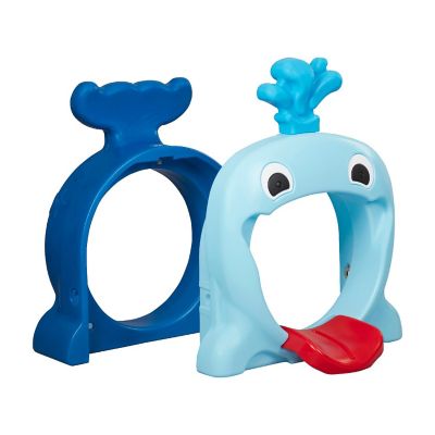 ECR4Kids Willow Climb-N-Crawl Whale, Head and Tail, Replacement Part, Splish Splash/Royal Blue Image 1