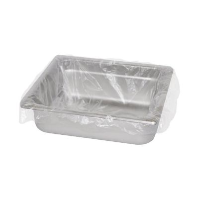 Edge Collections  - 1/6" - Clear - Pan Liners with Twist Ties! Image 1