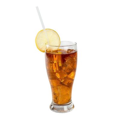 Edge Collections  - 10.25" - Clear Paper Wrapped Straw! Image 1