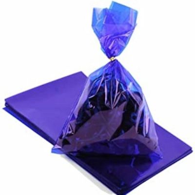 Edge Collections - 11" x 5" - Purple - Solid Color Cello Bags Image 1