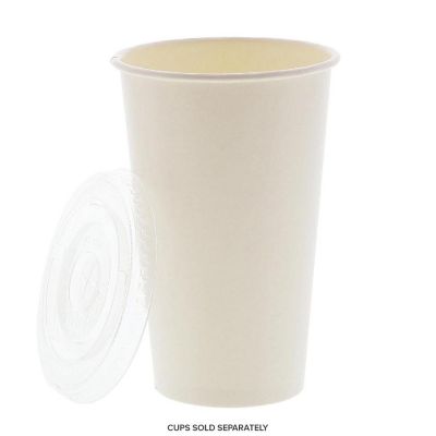 Edge Collections  - 12-22" - Clear - Cold Cup Flat Lid! Image 2