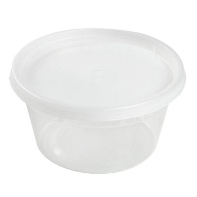 Edge Collections  - 12" - Clear - Deli Containers and Lids! Image 1