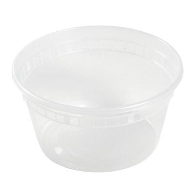 Edge Collections  - 12" - Clear - Deli Containers and Lids! Image 1
