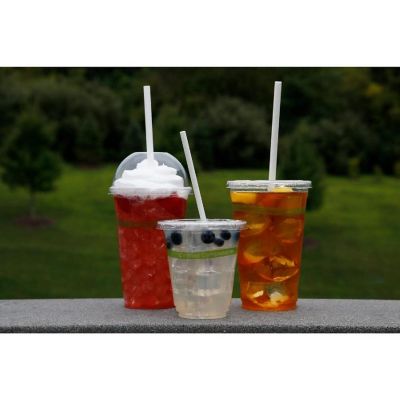 Edge Collections  - 12 to 24" - Clear - Dome CPLA Lids! Image 1