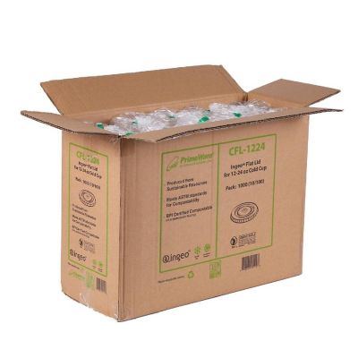 Edge Collections  - 12 to 24" - Clear - Flat CPLA Lids! Image 2