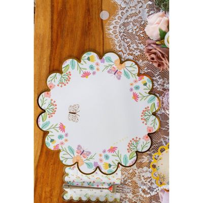 Edge Collections - 13&amp;#8221; - Multicolor - Tea Party Paper Placemats! Image 1