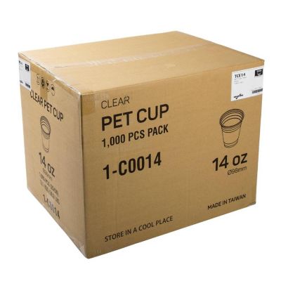 Edge Collections  - 14" - Clear PET Cups! Image 2