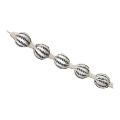 Edge Collections - 15' - Multicolor - Fabric Ball String Garland! Image 1