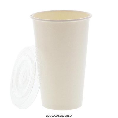 Edge Collections  - 16" - White Paper Cold Cups! Image 1
