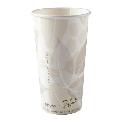 Edge Collections  - 20" - Multicolor - Hot Coffee Cups Lined with PLA! Image 1